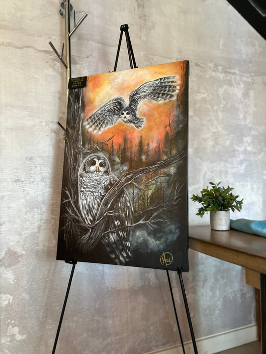 Encan les artistes donnent à chouette à voir 2025