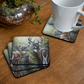 4 Sous-verres chevreuils