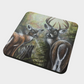 4 Sous-verres chevreuils