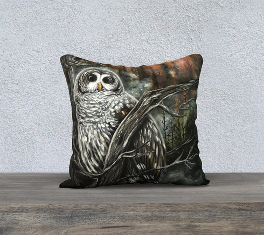 Housse de coussin - Chouette