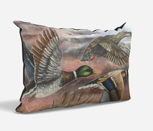 Housse de coussin - Canard